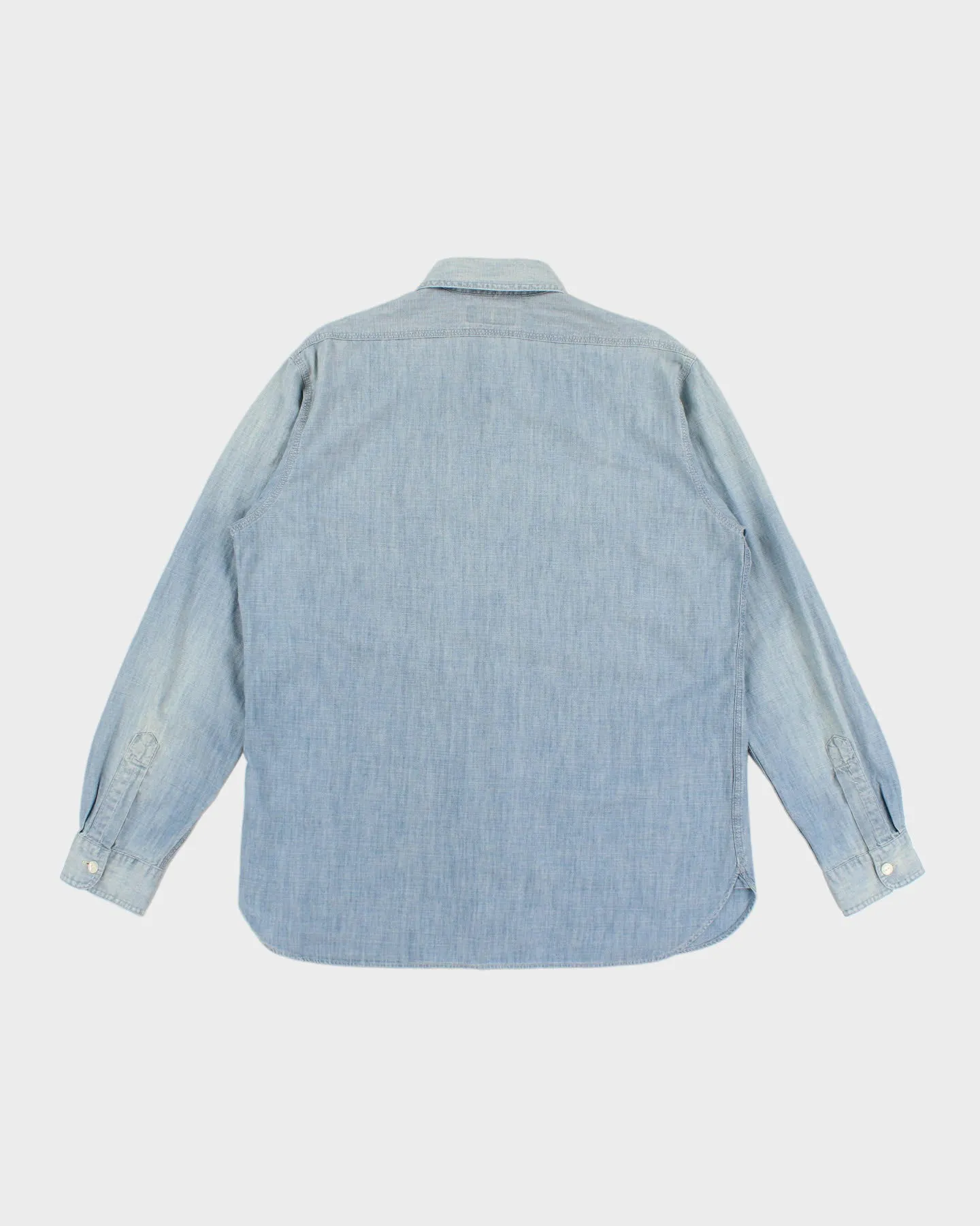 Classic 80's Denim Ralph Lauren Shirt - L sold by Rokit product image thumbnail 2