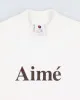 Aime Leon Dore White Crew Neck Sweatshirt - XS sold by Rokit