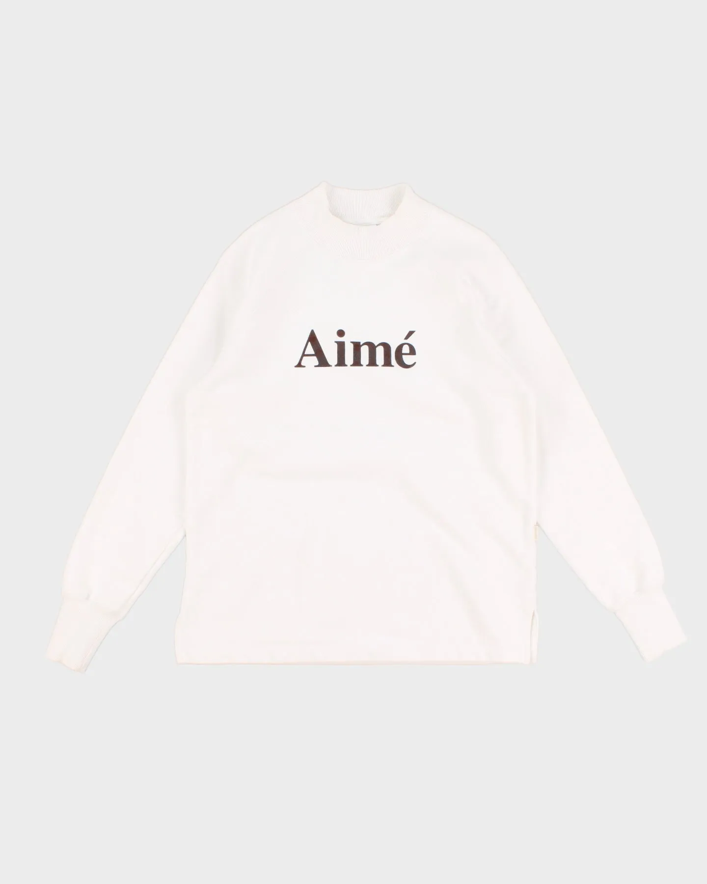 Aime Leon Dore White Crew Neck Sweatshirt - XS sold by Rokit