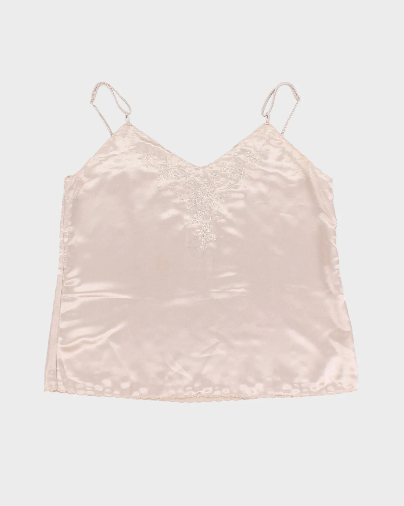 Vintage 90s Daffodil Silk Camisole - XL sold by Rokit