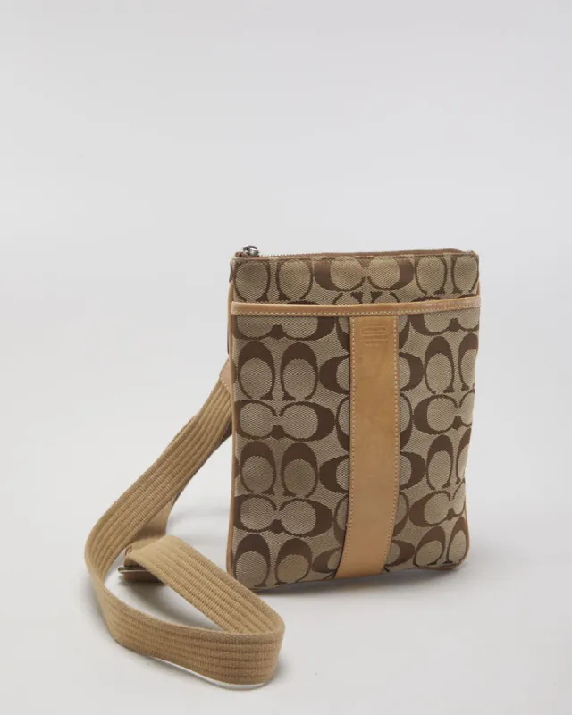 Coach Monogram Crossbody Bag - O/S sold by Rokit