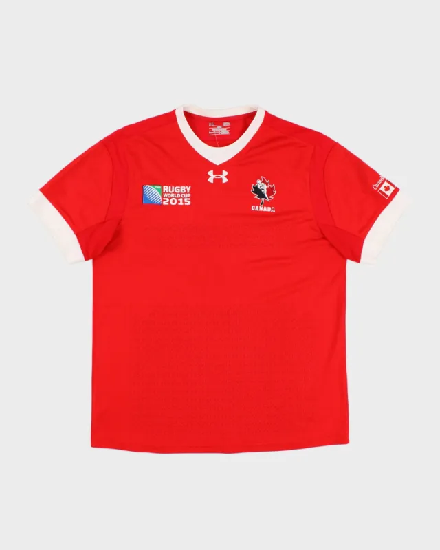 Under Armour Canada World Cup 2015 Rugby Shirt - L made by Rokit