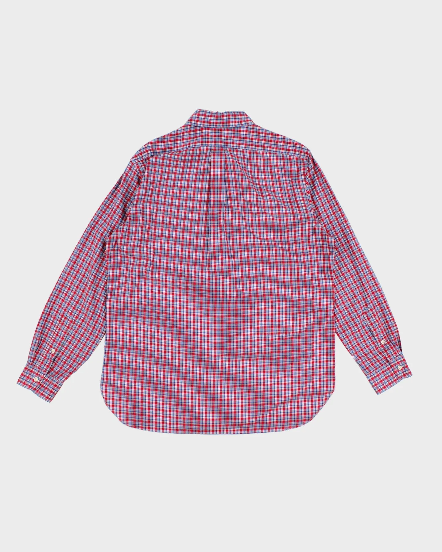 Red Check Ralph Lauren Shirt - S sold by Rokit product image thumbnail 2