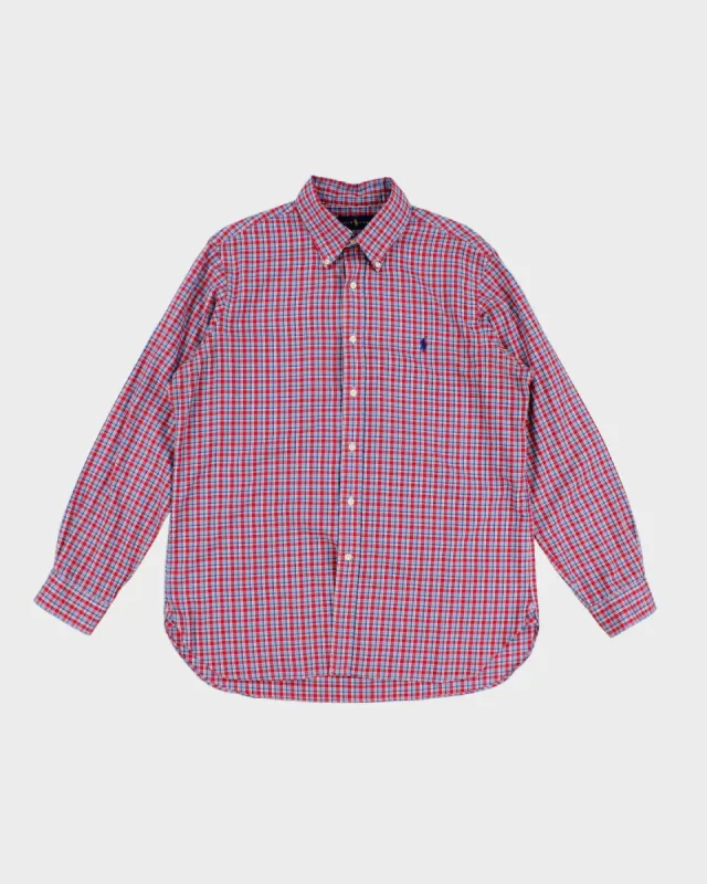 Red Check Ralph Lauren Shirt - S made by Ralph Lauren