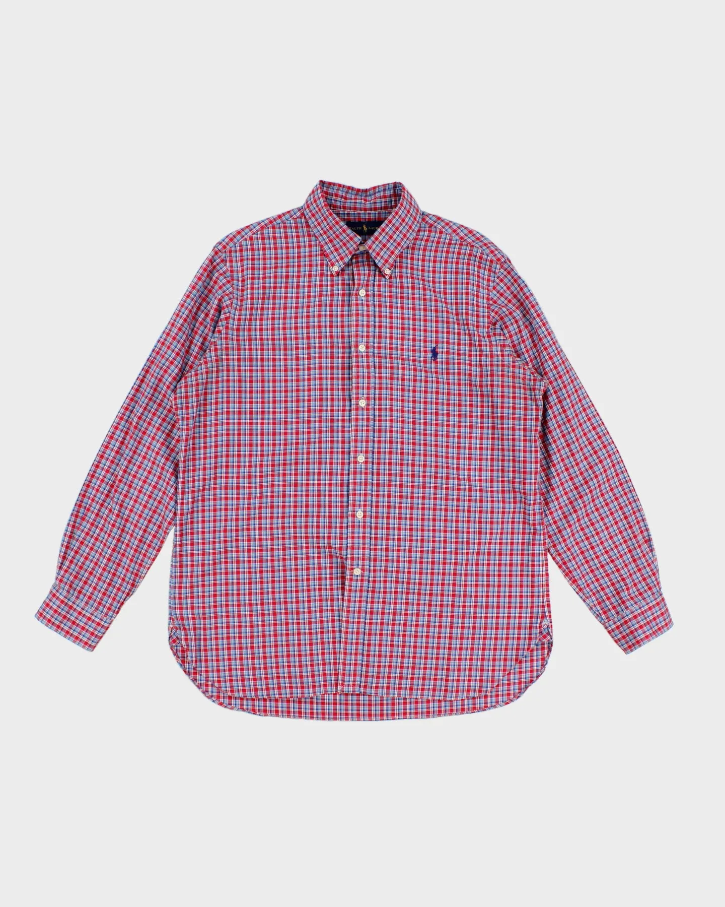 Red Check Ralph Lauren Shirt - S sold by Rokit
