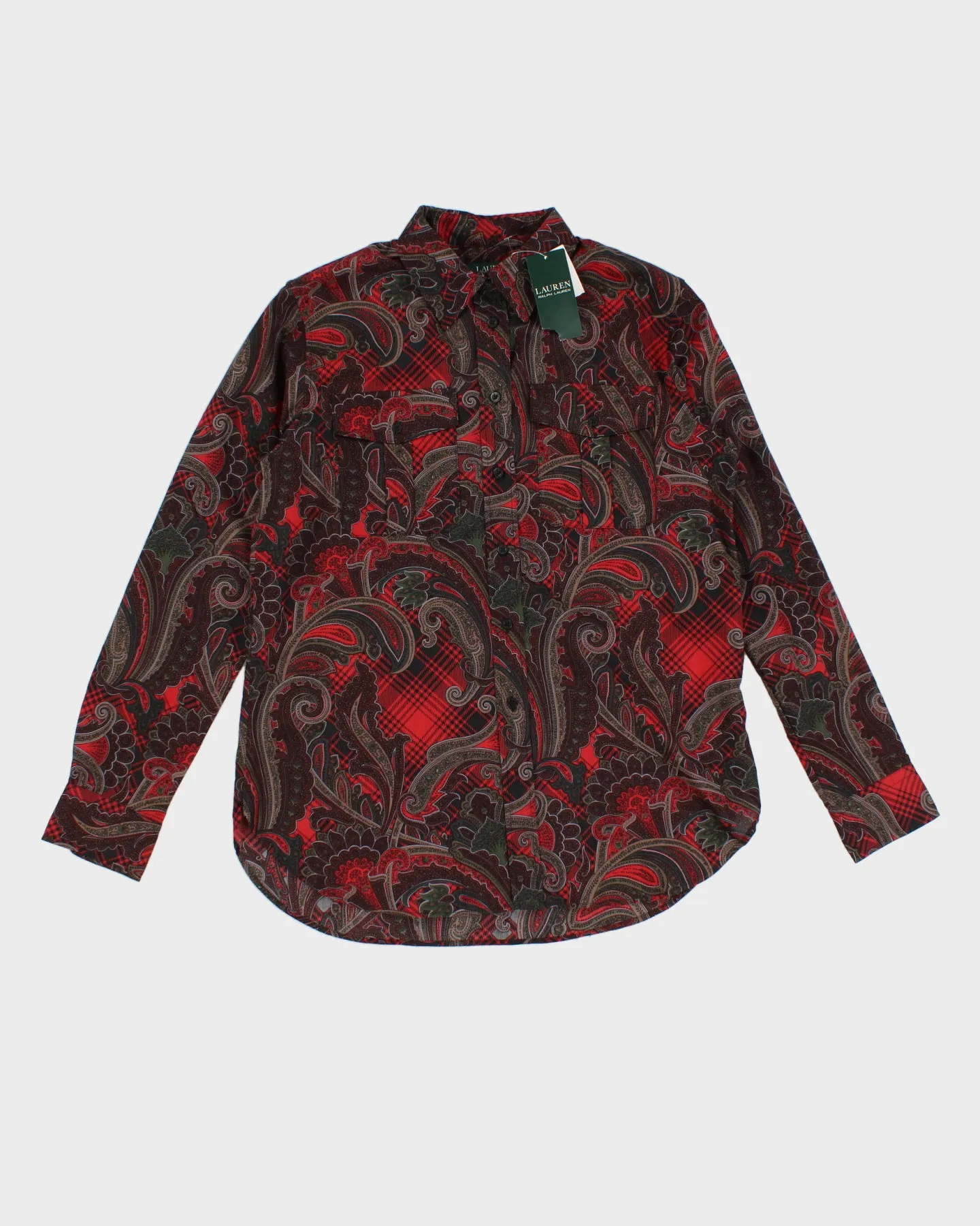 Women's Red Ralph Lauren Blouse - sold by Rokit