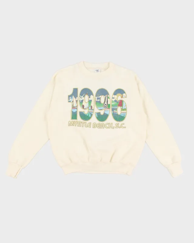 1996 Vintage Crew Neck Jumper - M sold by Rokit