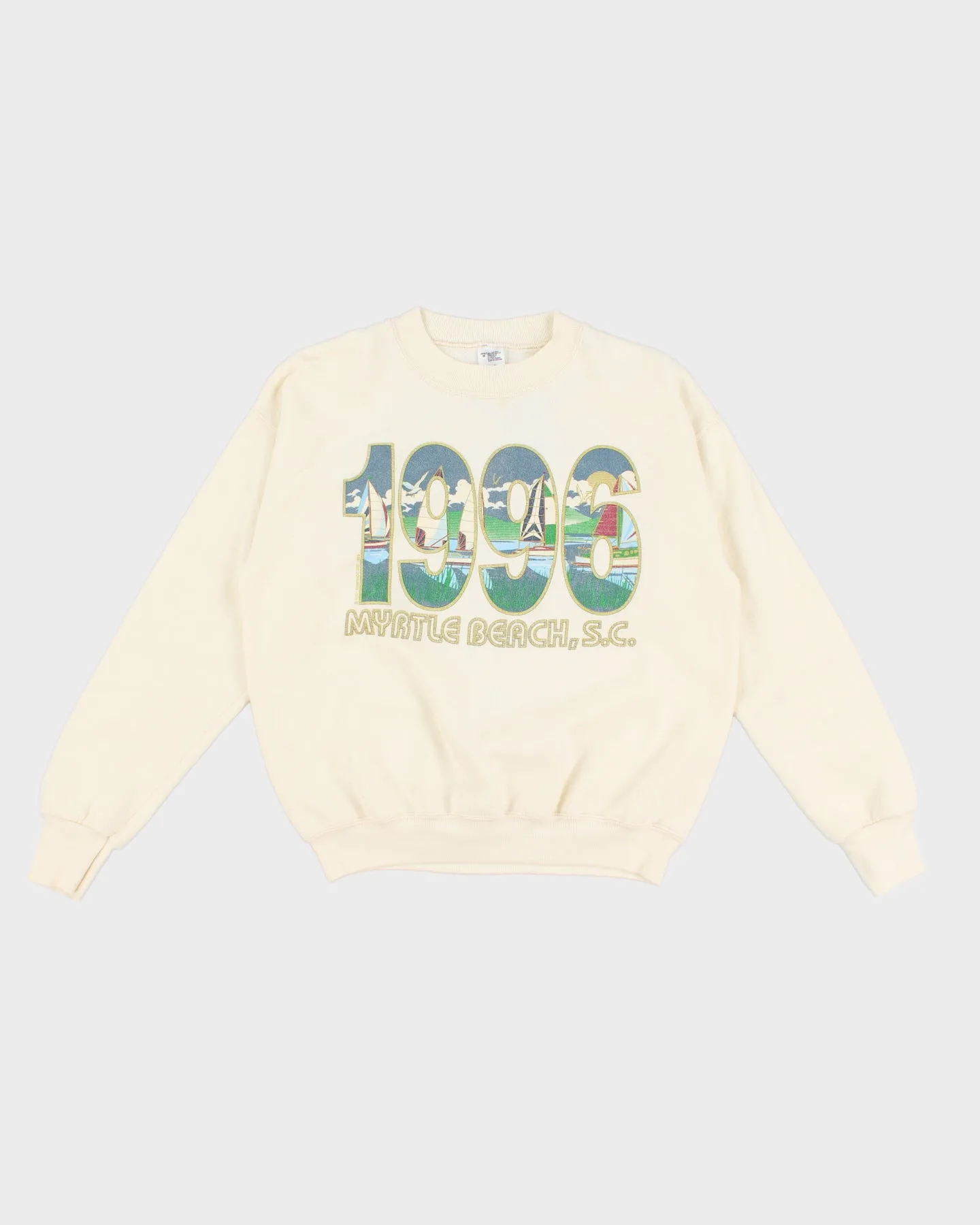 1996 Vintage Crew Neck Jumper - M sold by Rokit