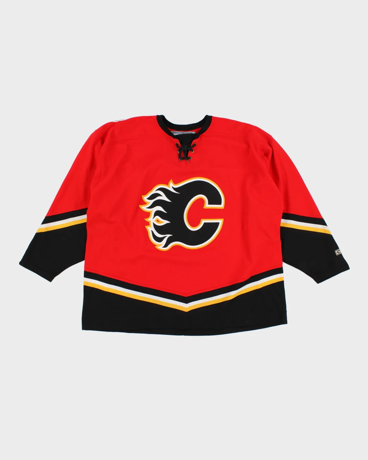 NHL x Calgary Flames Hockey Jersey - XXL sold by Rokit