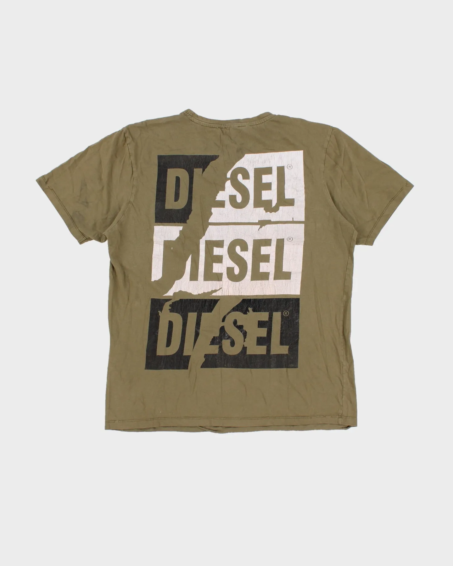 Diesel Green Logo T-Shirt - XXL sold by Rokit product image thumbnail 2