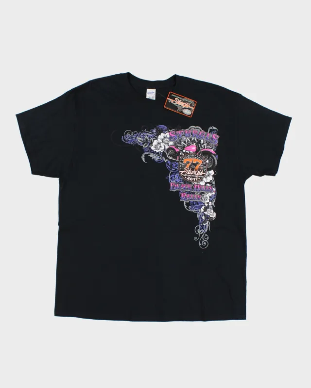 Sturgis Motorcycle Rally 2017 Black T-Shirt - XL sold by Rokit