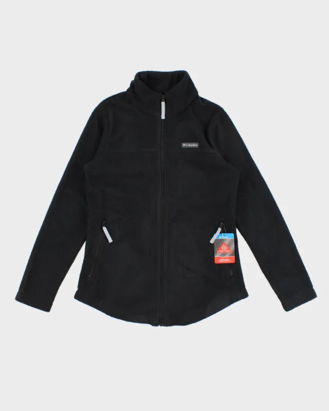 Deadstock Women's Black Columbia Fleece - S made by Columbia