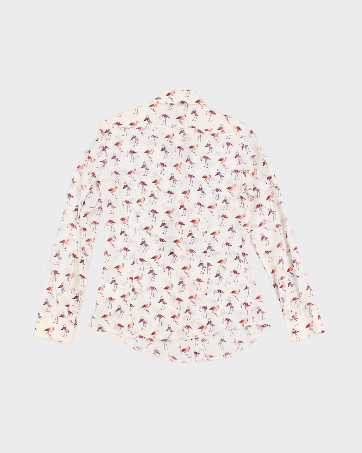 Weekend By MaxMara Flamingo Silk Shirt - S sold by Rokit product image thumbnail 2