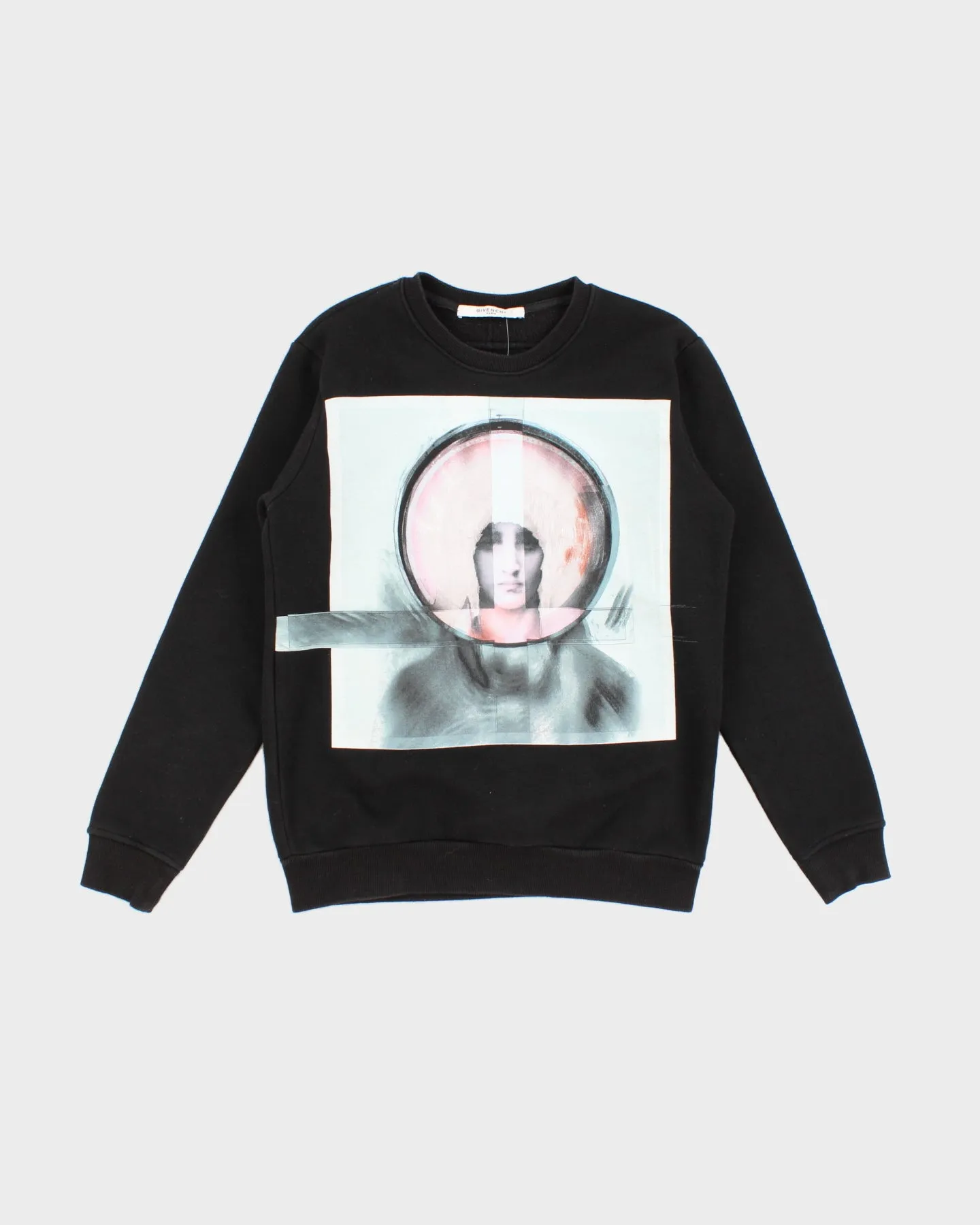 Givenchy Men's Black Printed Sweatshirt - S/M sold by Rokit