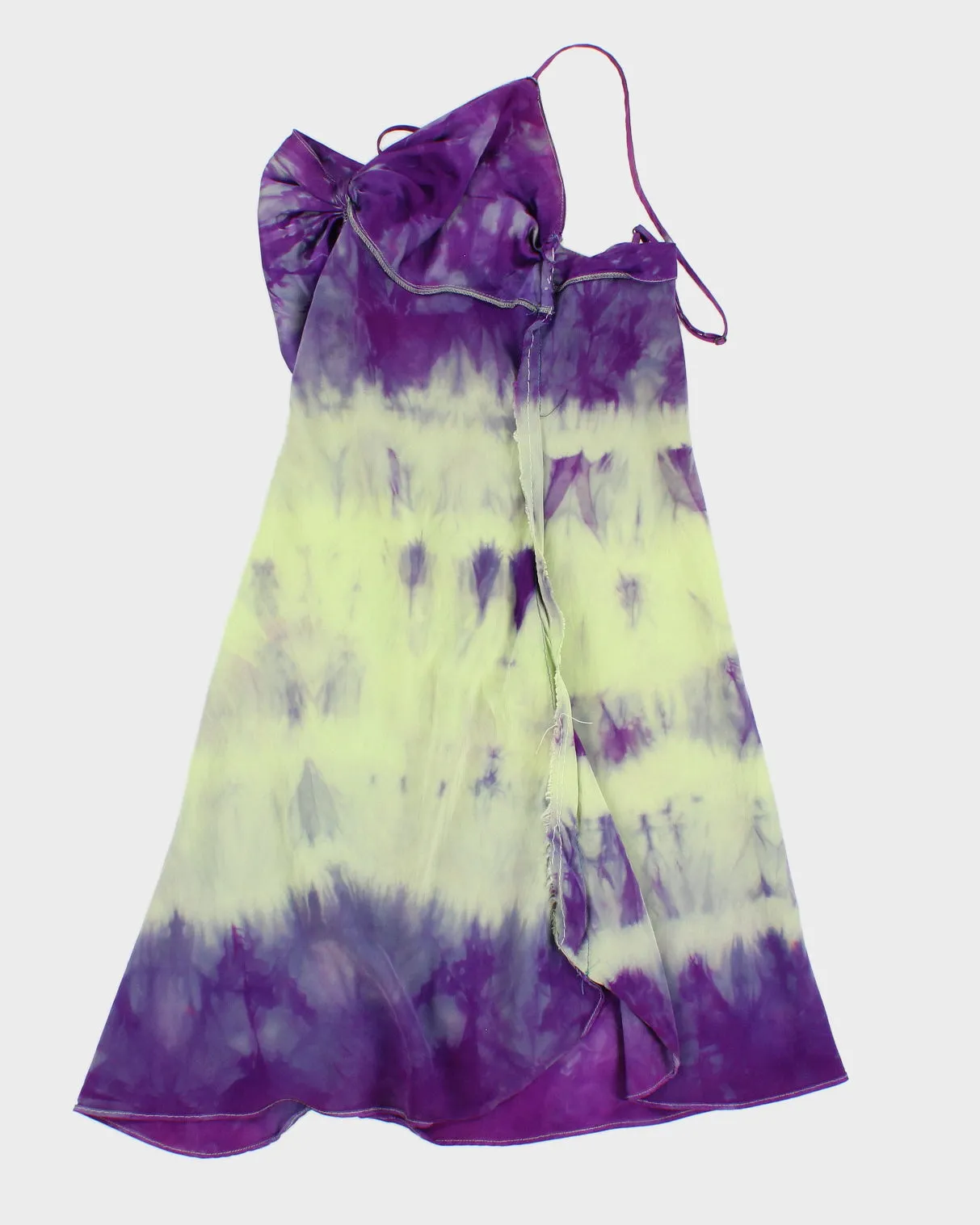 Green and Purple Victoria's Secret Slip Dress - XS sold by Rokit product image thumbnail 3