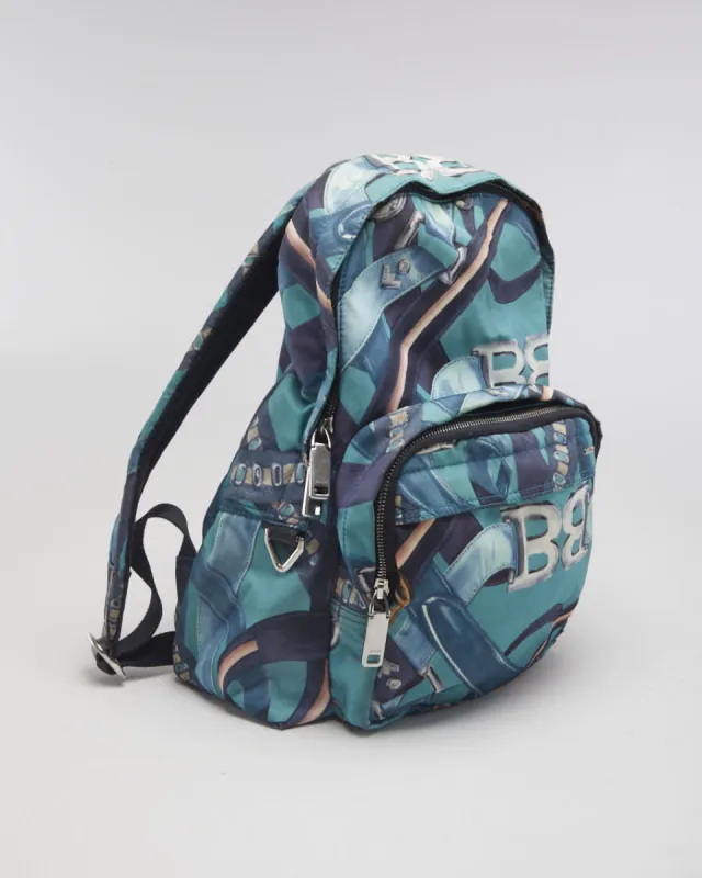 Bally Patterned Backpack made by Bally