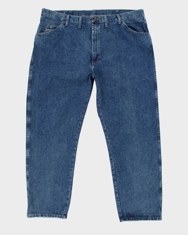 Vintage 00s Wrangler Medium Wash Straight Leg Denim Jeans - W44 L30 sold by Rokit