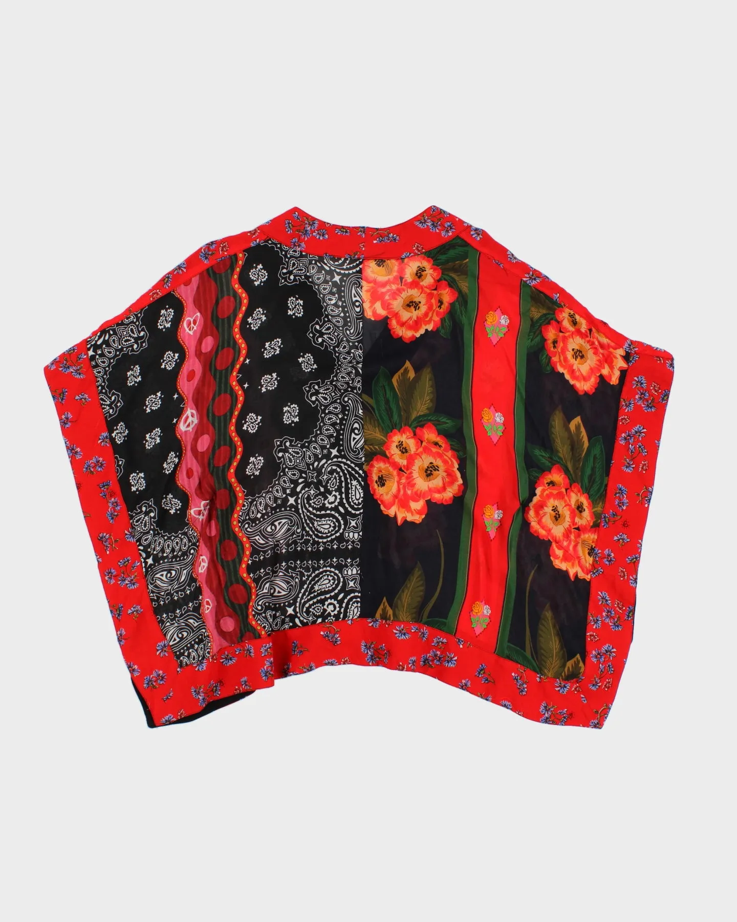 Desigual Paisley Print Poncho Blouse - S sold by Rokit product image thumbnail 2