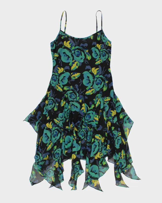 Vintage 90s Betsey Johnson Floral Print Midi Dress - S sold by Rokit