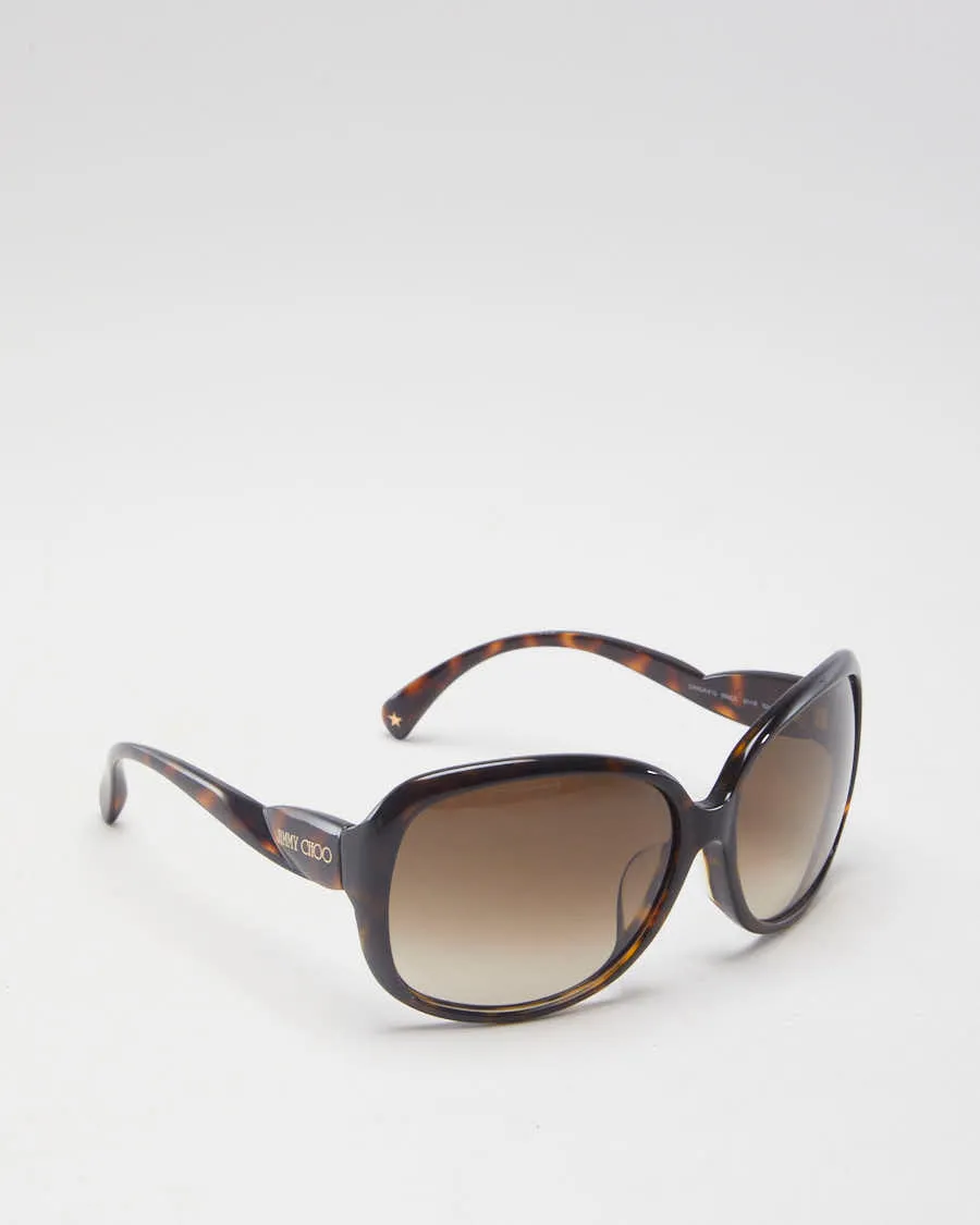 Jimmy Choo Dahlia Tortoishell Sunglasses - O/S sold by Rokit