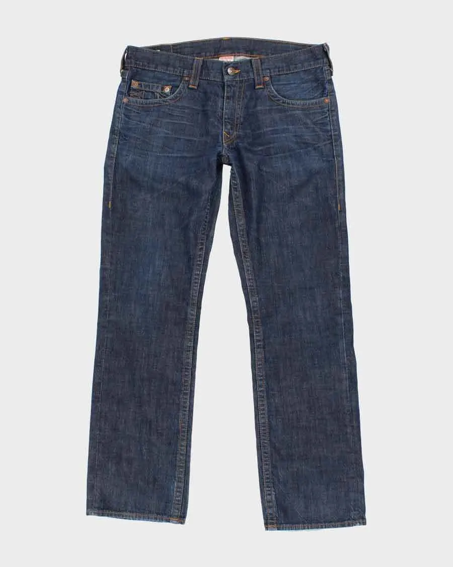 Y2K 00s True Religion Dark Wash Denim Jeans - W36 L33 sold by Rokit product image thumbnail 4