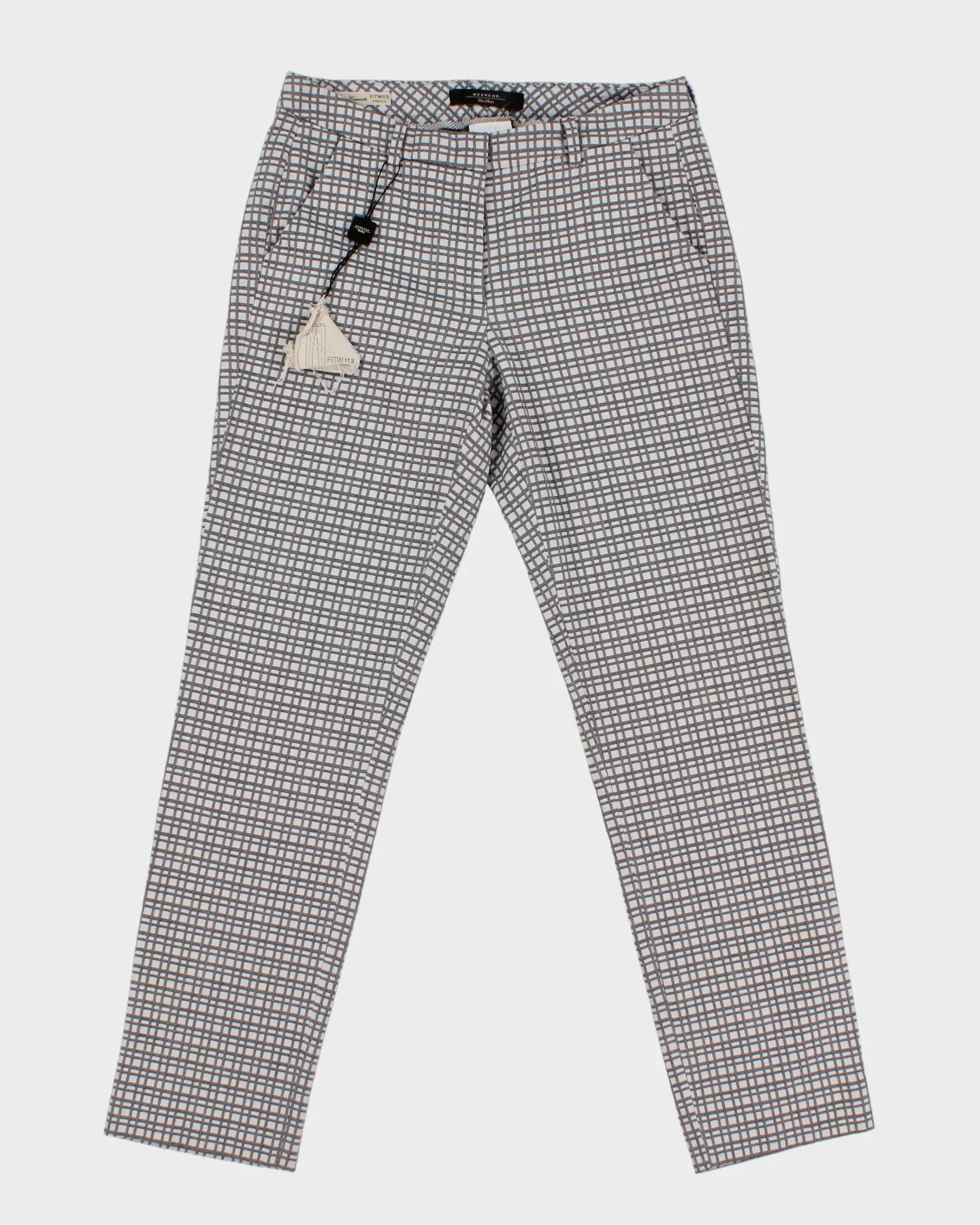 Weekend By Max Mara Slim Cigarette Trousers - W28 L26 sold by Rokit product image thumbnail 4