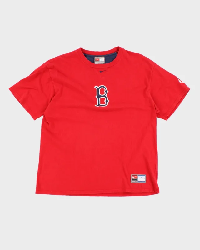 00s MLB x Boston Red Sox Nike T-Shirt - L sold by Rokit