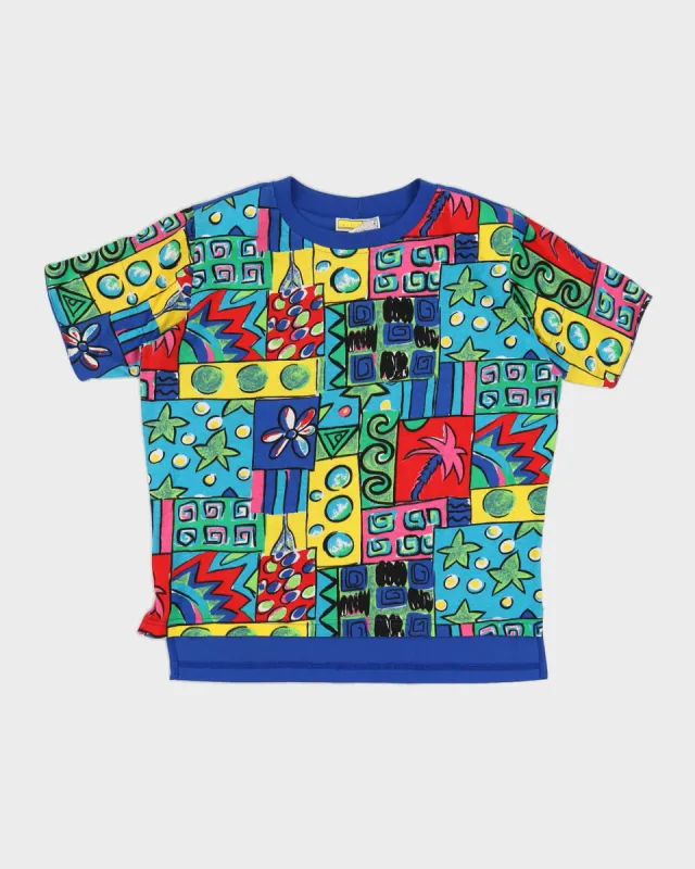 Vintage 90s Traffic Jam Multi Coloured T-Shirt - L made by Rokit