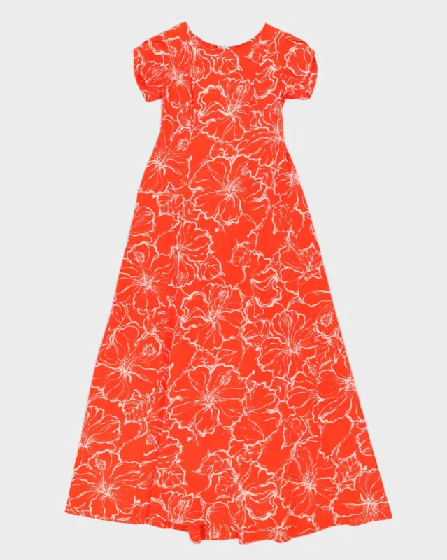 Vintage 1970s Disneyland Label Maxi Dress - XXS sold by Rokit