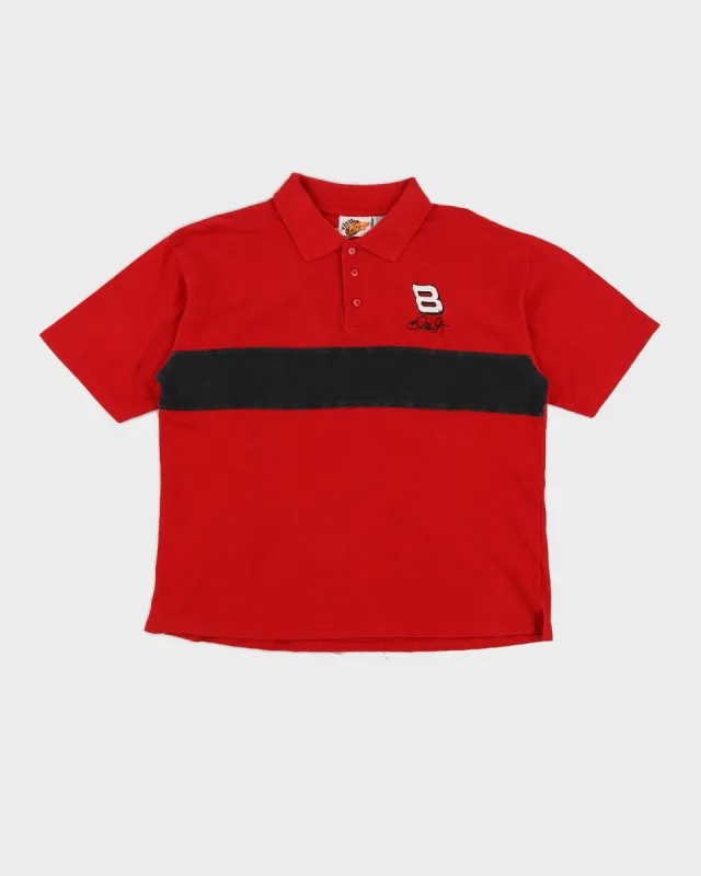 Nascar Red Polo Shirt - XL made by Rokit