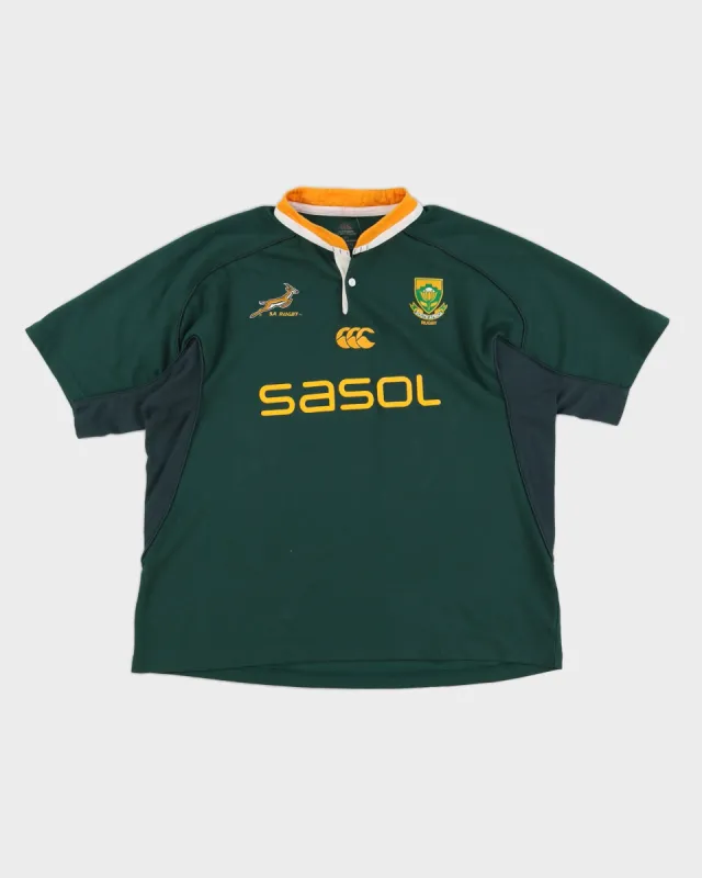 South Africa Sasol Rugby Shirt - XXXL made by Rokit