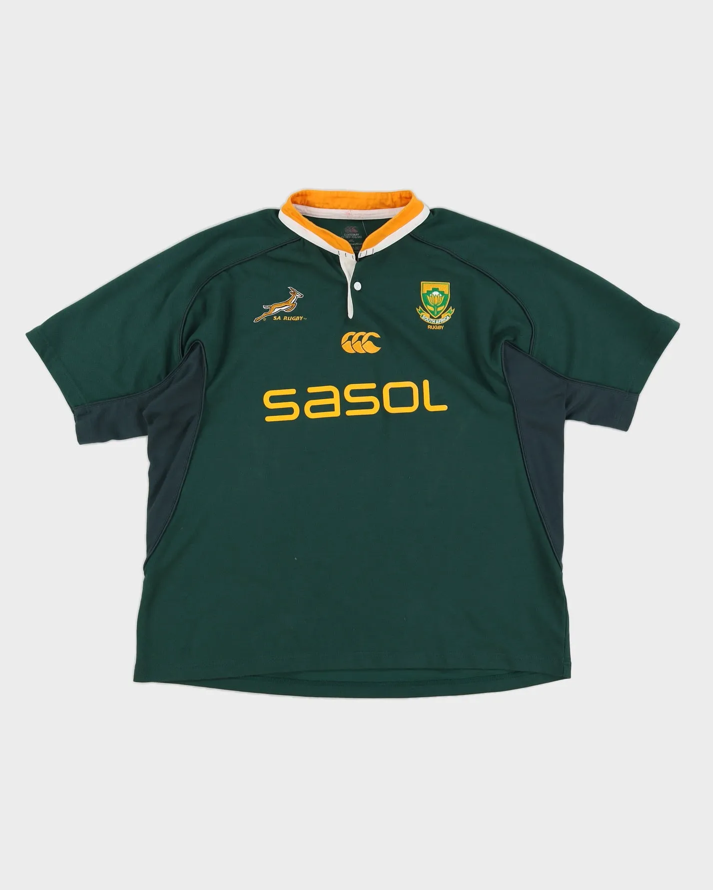 South Africa Sasol Rugby Shirt - XXXL sold by Rokit