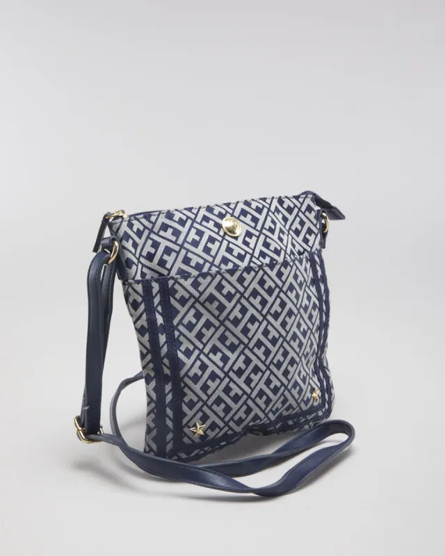 Tommy Hilfiger Monogram Print Crossbody Bag - O/S sold by Rokit