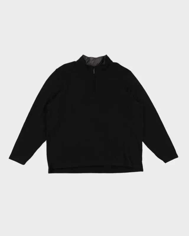 Black Wrangler Quarter Zip Fleece - XXL sold by Rokit