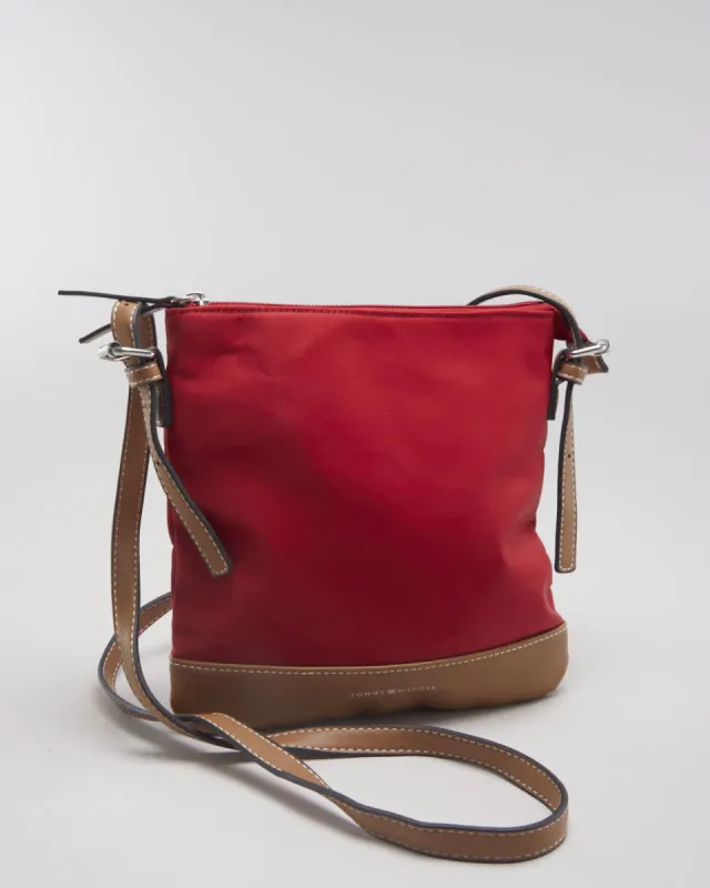 Tommy Hilfiger Red Nylon Crossbody Bag - O/S sold by Rokit