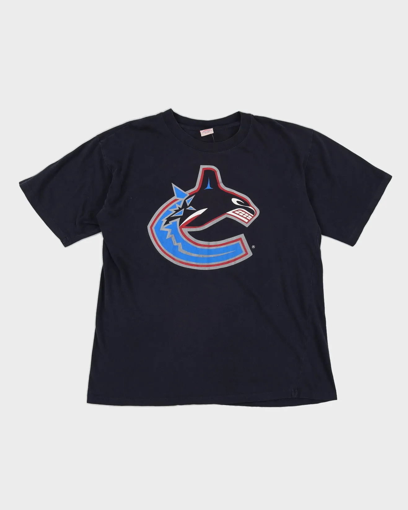 Vintage 90s Vancouver Canucks Ice Hockey T-Shirt - L/XL sold by Rokit