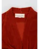 Vintage 70s Christian Dior Orange Terry Towelling Robe - S sold by Rokit
