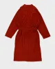 Vintage 70s Christian Dior Orange Terry Towelling Robe - S sold by Rokit