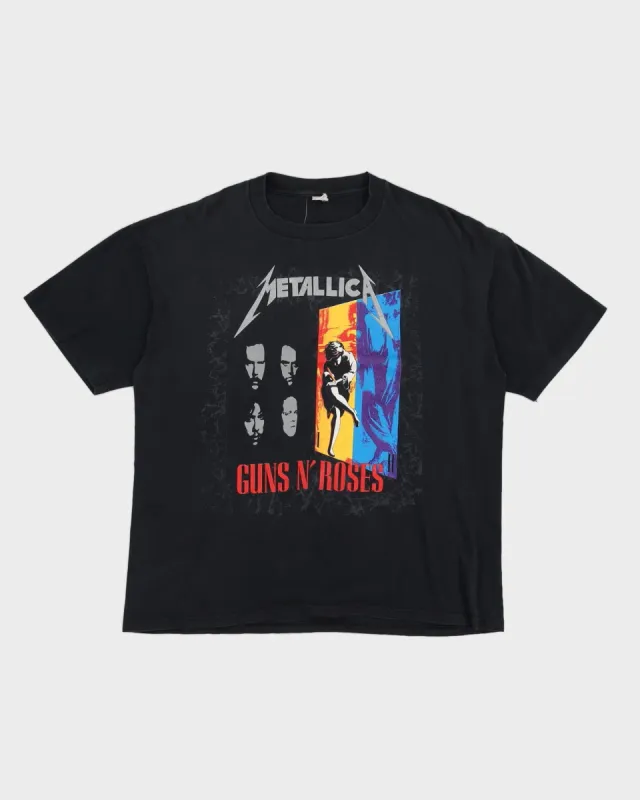 Vintage 1992 Guns N’ Roses Metallica Tour T-Shirt - XL sold by Rokit