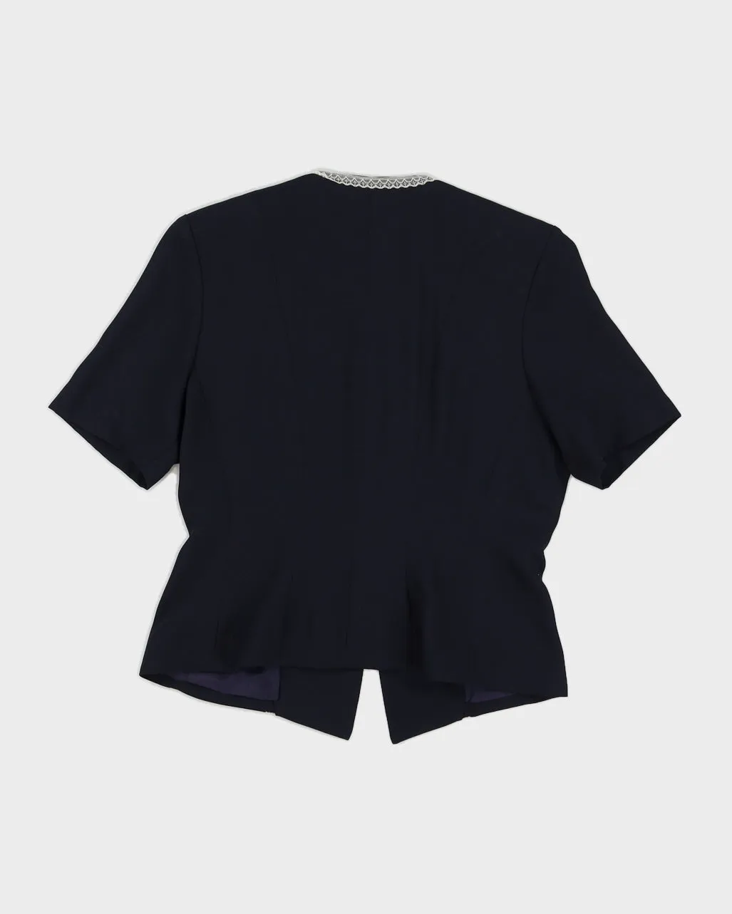 Navy Short Sleeve Jacket - M sold by Rokit product image thumbnail 2