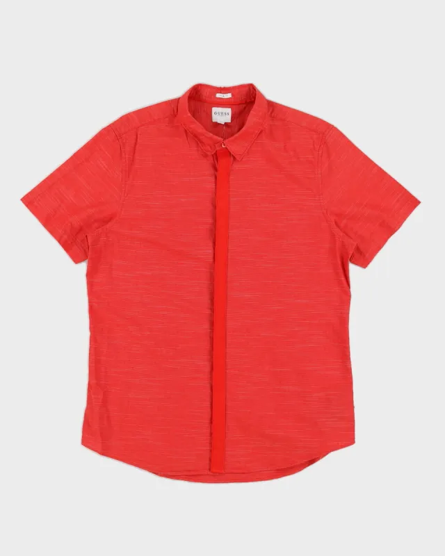 Orange Guess Shirt - L sold by Rokit