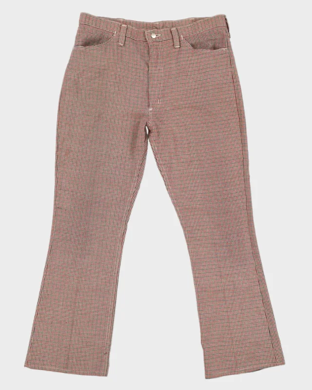1960s Wrangler Houndstooth Trousers - XL sold by Rokit