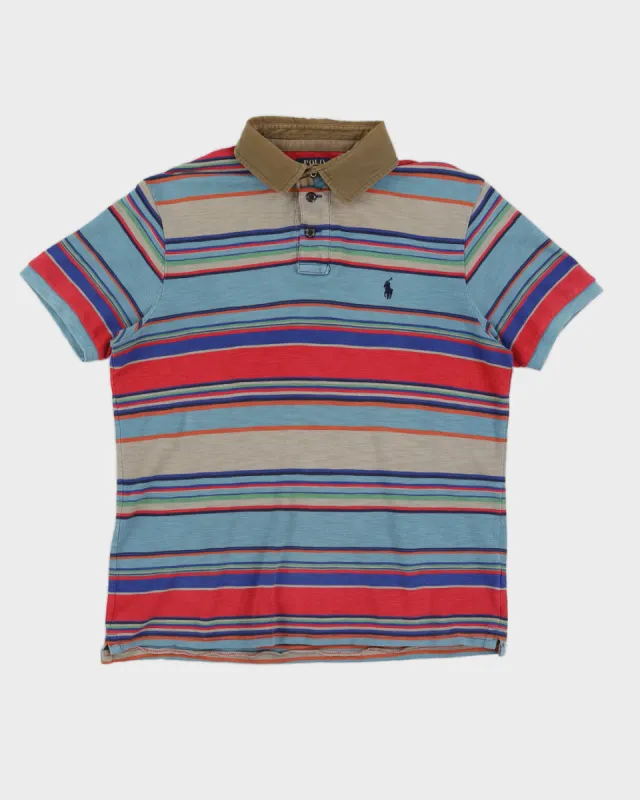 Ralph Lauren Multicoloured Polo Shirt - L sold by Rokit
