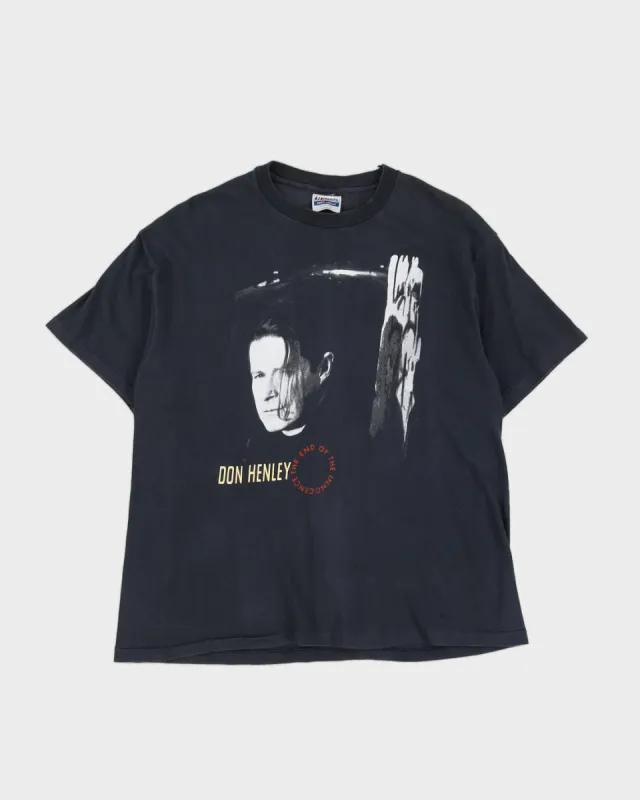 Vintage '89 Don Henley I Will Not Go Quietly Concert Tour T-Shirt - M/L sold by Rokit