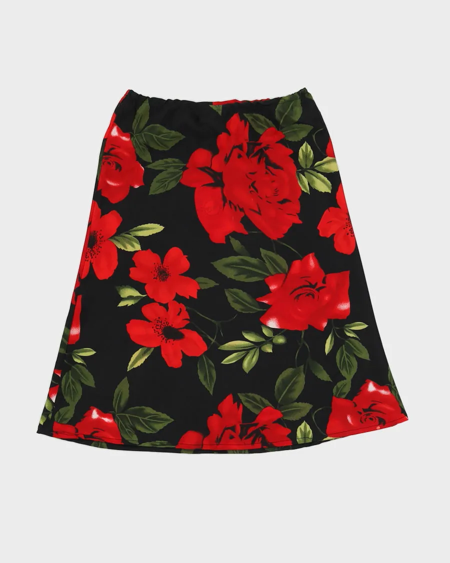 Vintage 90s Ricki's Floral Low Rise Skirt - XS/S sold by Rokit product image thumbnail 2