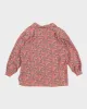 Vintage 70s Pink Floral Silk Blouse - L sold by Rokit