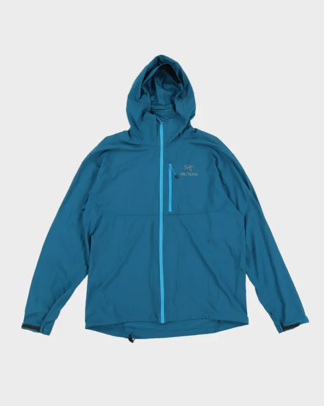 Arc'teryx Men's Blue Lightweight Hooded Jacket - L/XL sold by Rokit