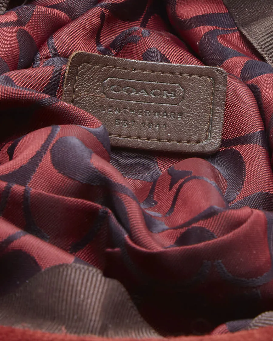 00s Coach Red Bucket Hat - S sold by Rokit product image thumbnail 3