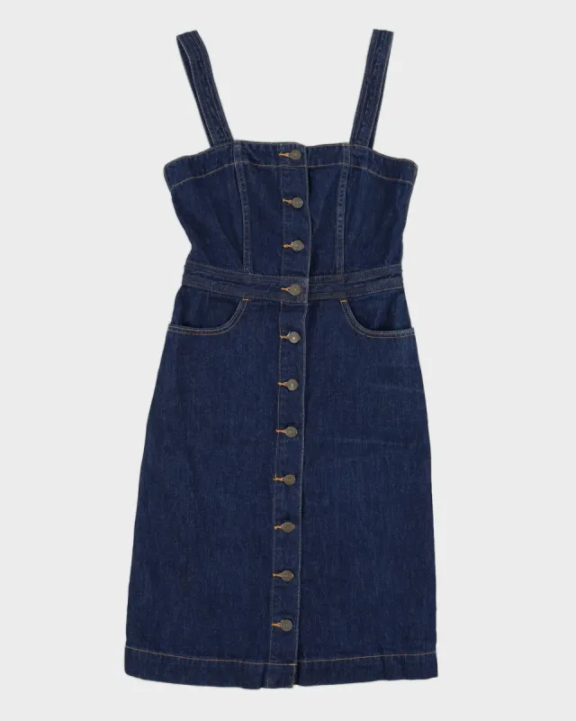 Levi's Blue Denim Sleeveless Dress - XS sold by Rokit
