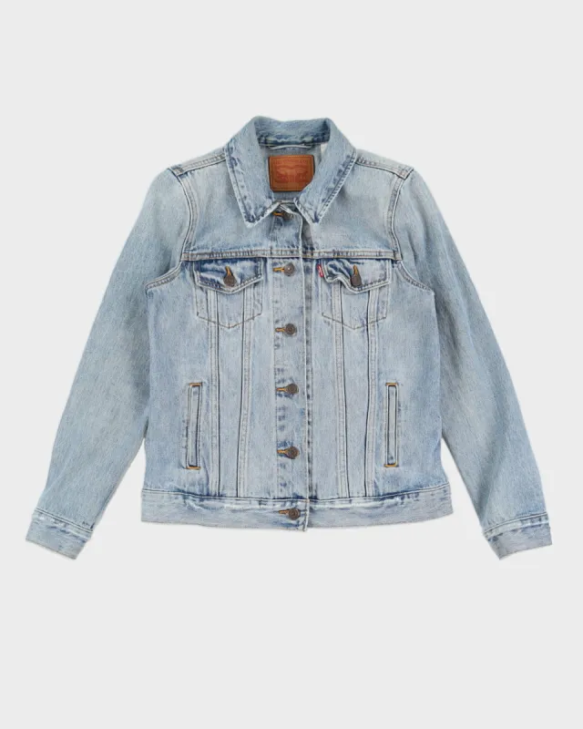 Levi's Womens Lightwash Blue Denim Jacket-  S sold by Rokit